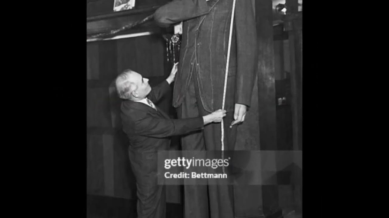 A Foto do Maior Ser Humano da História (O Preço de Ser Gigante)