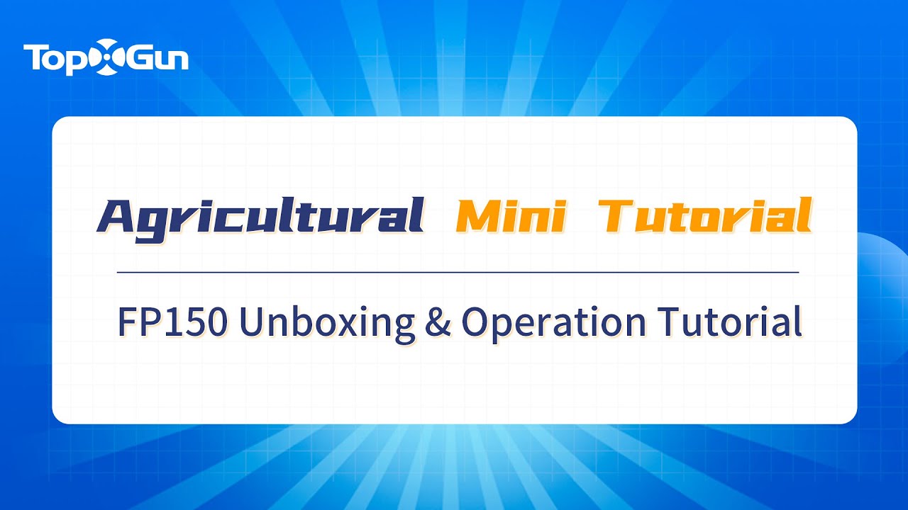 TopxGun Mini Tutorial | FP150 Unboxing & Operation Tutorial