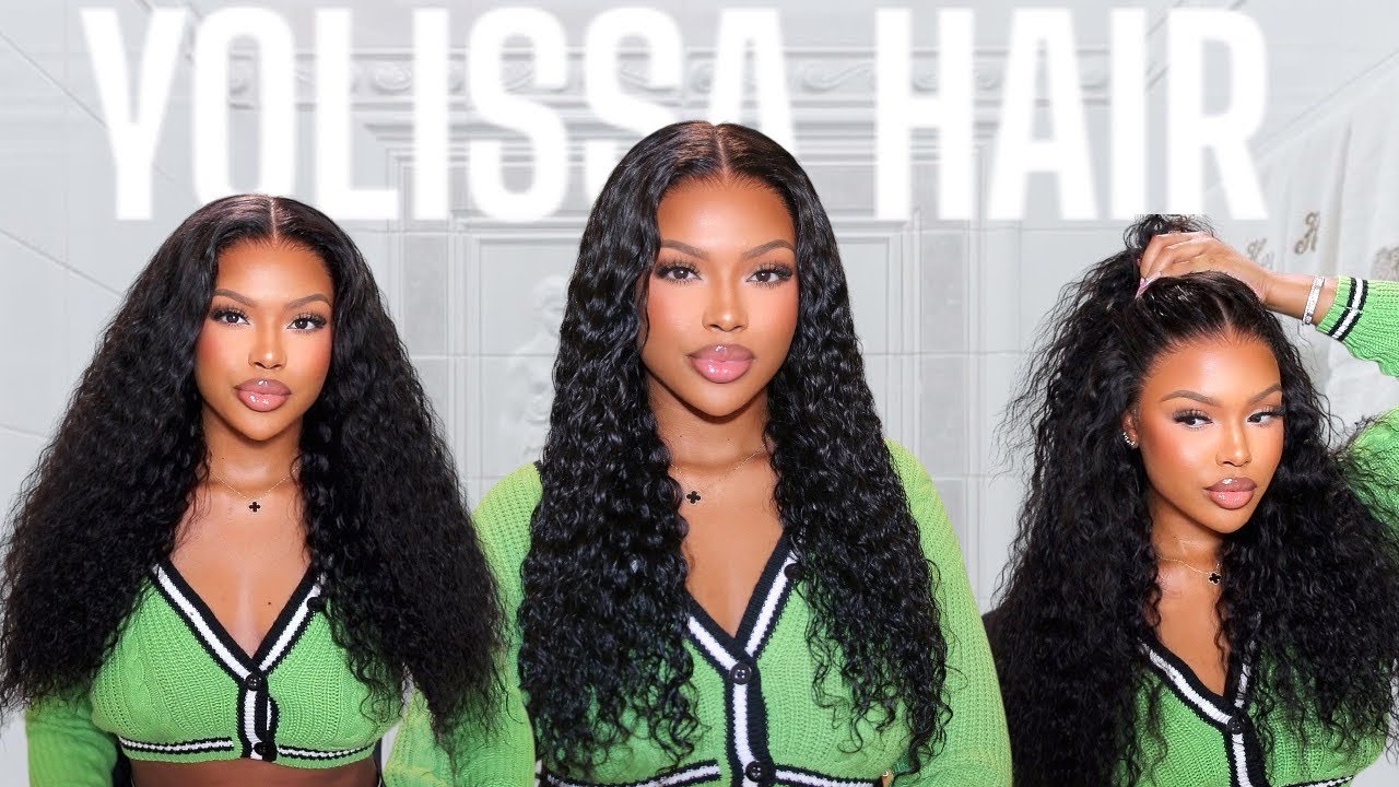 ONE OF THE BEST HD LACE 🔥 WATCH ME SEAMLESS INSTALL A BOMB WATERWAVE FRONTAL WIG | Yolissa Hair