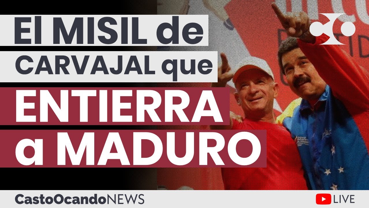 El MISIL del 'Pollo' Carvajal que ENTIERRA a MADURO