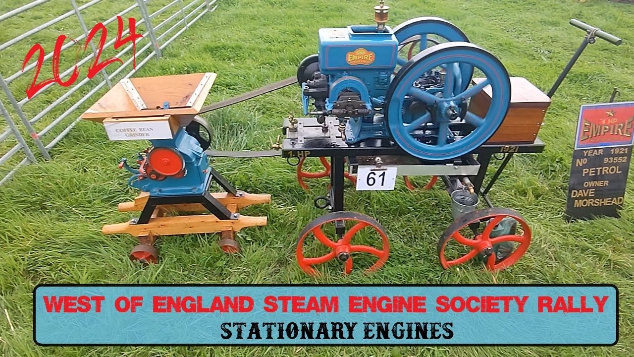 West of England Steam Engine Society Rally 2024 - Stationary Engine Walkaround