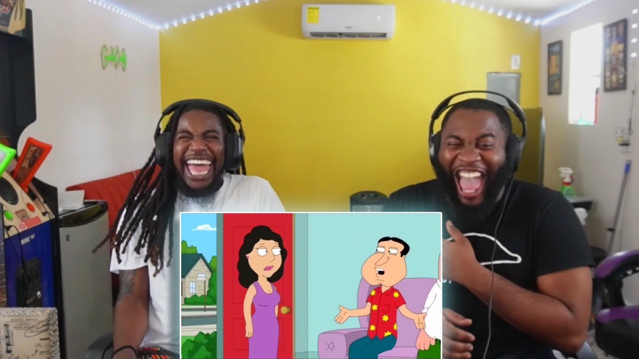 Лучшее из Куагмайра (не для снежинок) Оскорбительный Гриффины | SmokeCounty JK Reaction