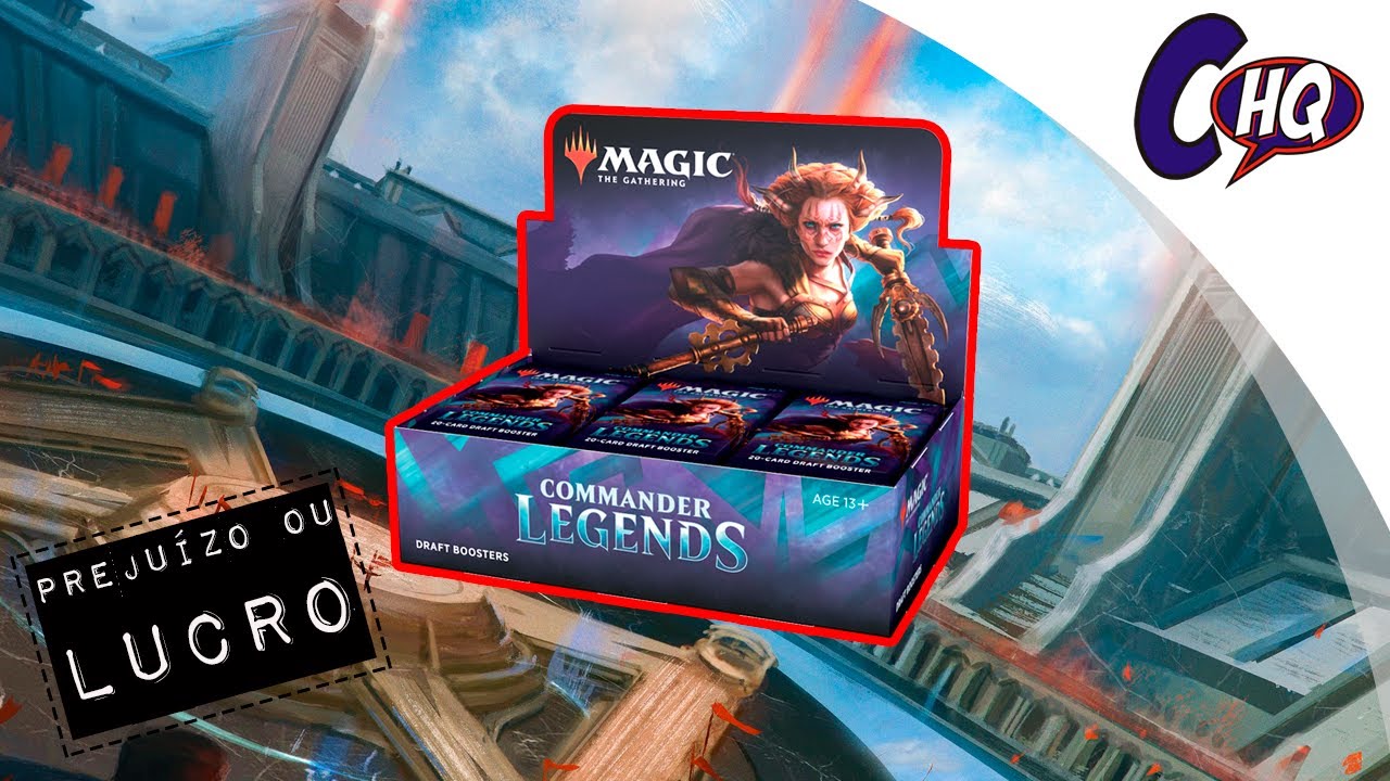 [Prejuízo ou Lucro] Unboxing de Commander Legends... Será que só uma Lótus faz a caixa valer a pena?
