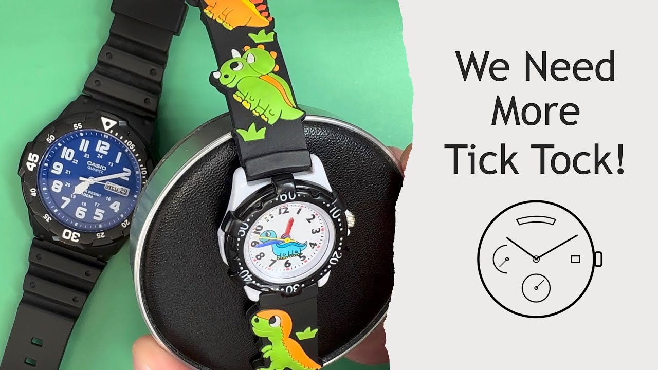Changing Batteries in a Kid's Watch and the Casio MRW-200H