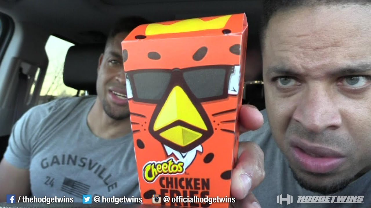 Ем курицу фри Cheetos от Burger King @hodgetwins