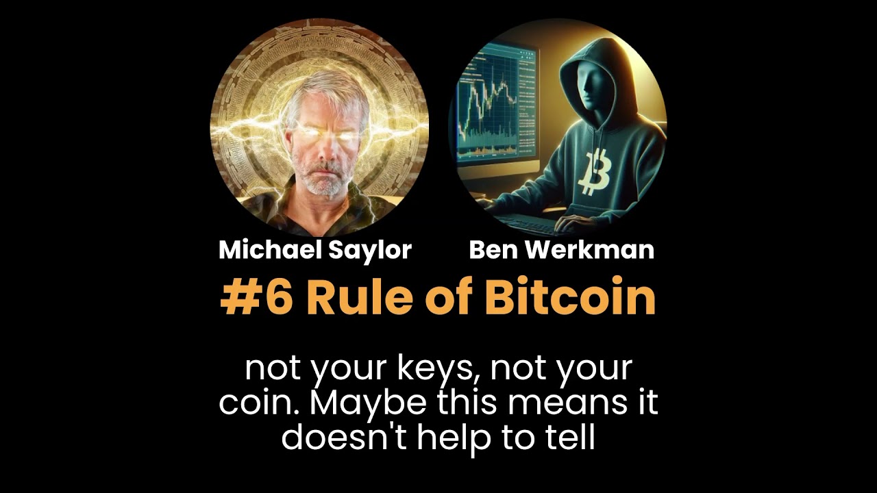 Michael Saylor&rsquo;s #6 Rule of Bitcoin read by Ben Werkman