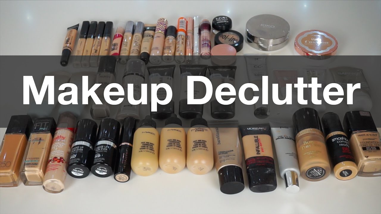 DECLUTTER | Foundation & Concealer