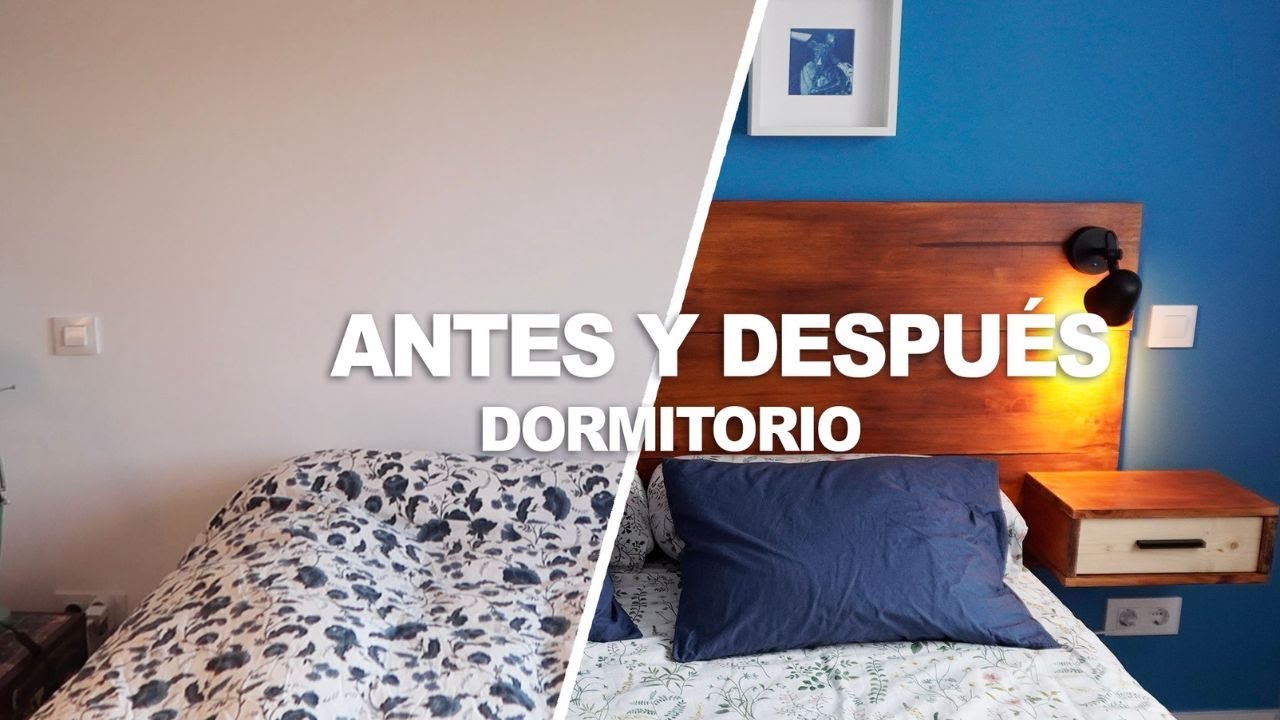 🛏️  transformaci&oacute;n del dormitorio por poco dinero 💸 ANTES Y DESPU&Eacute;S | Decorando desde cero