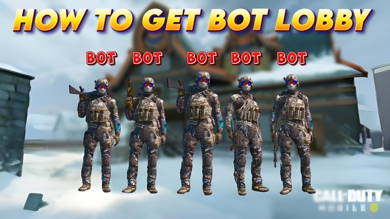 NEW  How to Get BOT Lobbies in CODM 100% Working Trick!   Easy MVP & Legendary Rank