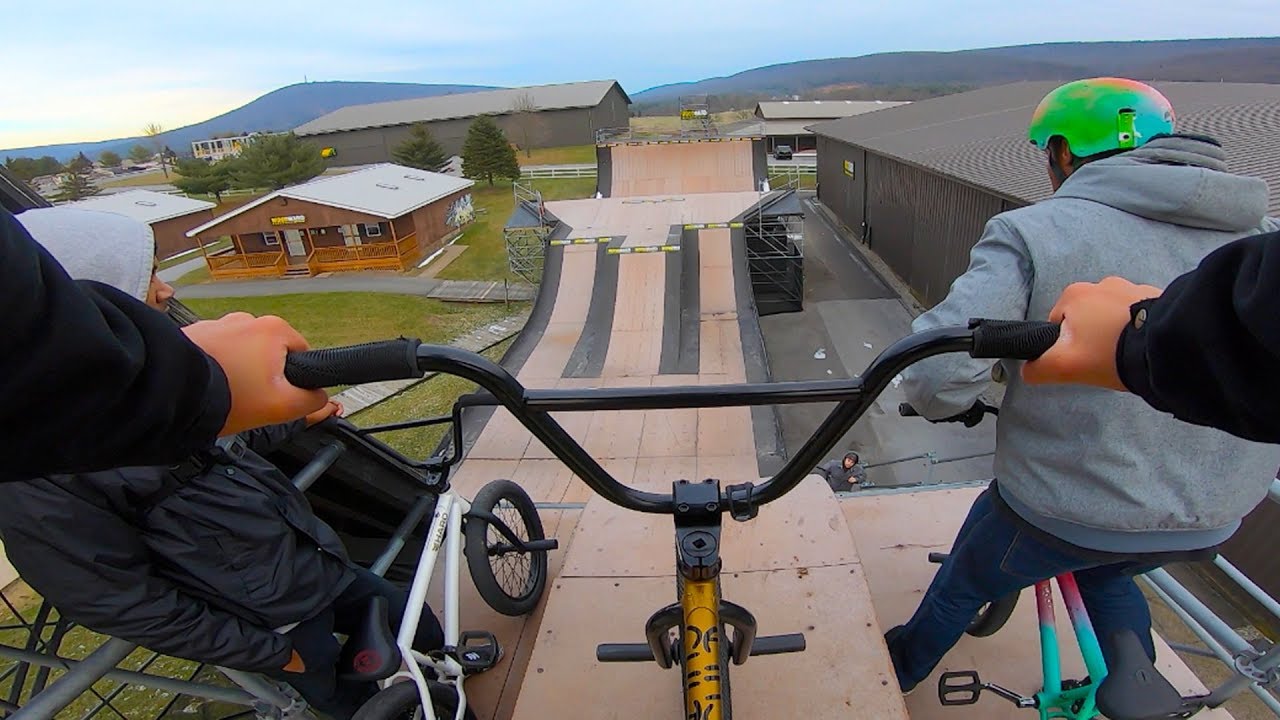 GoPro BMX: Зимний отдых в лагере Вудворд