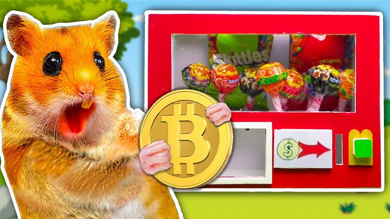 Hamster goes shopping at the supermarket with Baby Boss | Funny cartoon Hamster Town