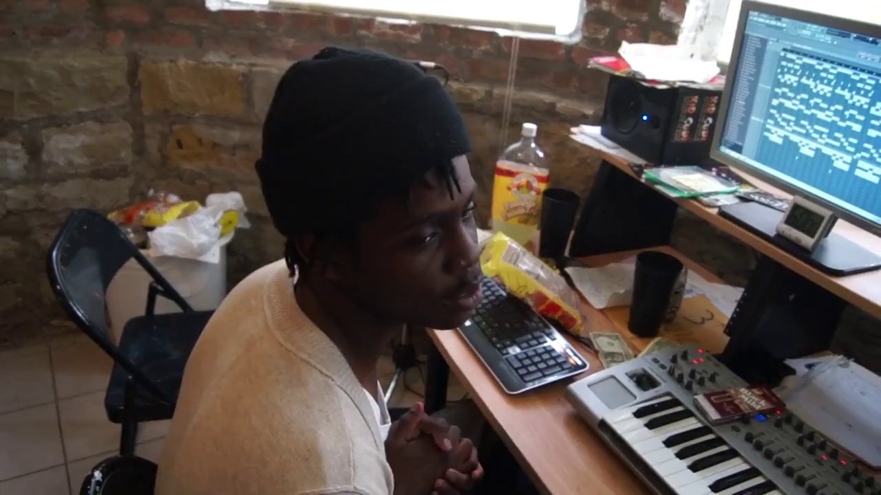 Chief Keef And DJ Kenn In The Studio Making 