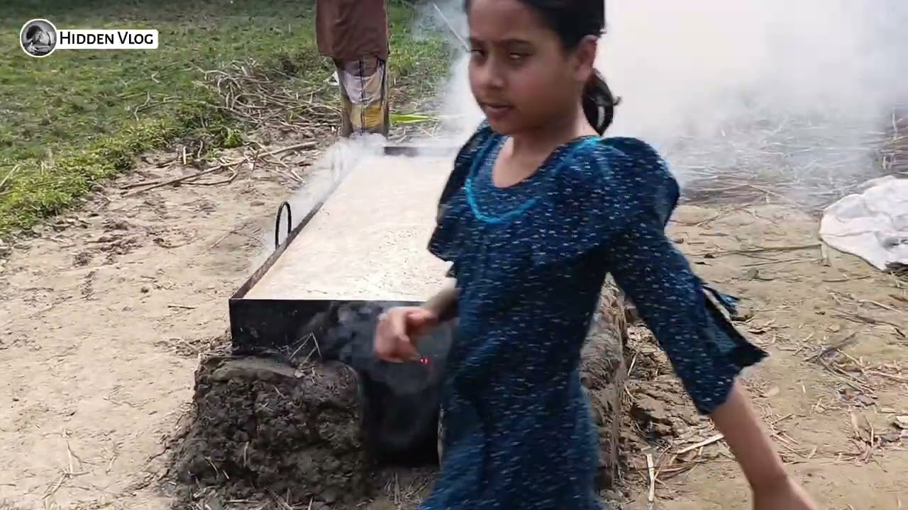 কিভাবে তৈরী করা হয় আখের গুড় | জানলে অবাক হবেন| #hiddenvlog 