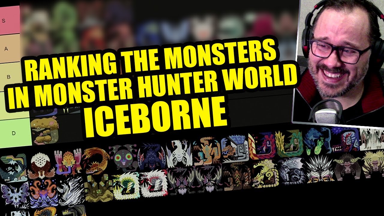 Рейтинг монстров в Monster Hunter World Iceborne | Список уровней монстров (для развлечения)