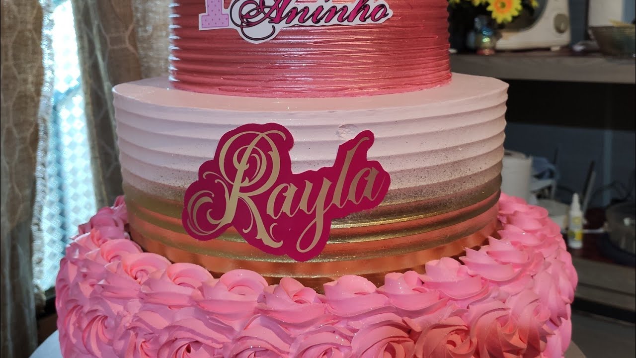 BOLO DE 3 ANDARES