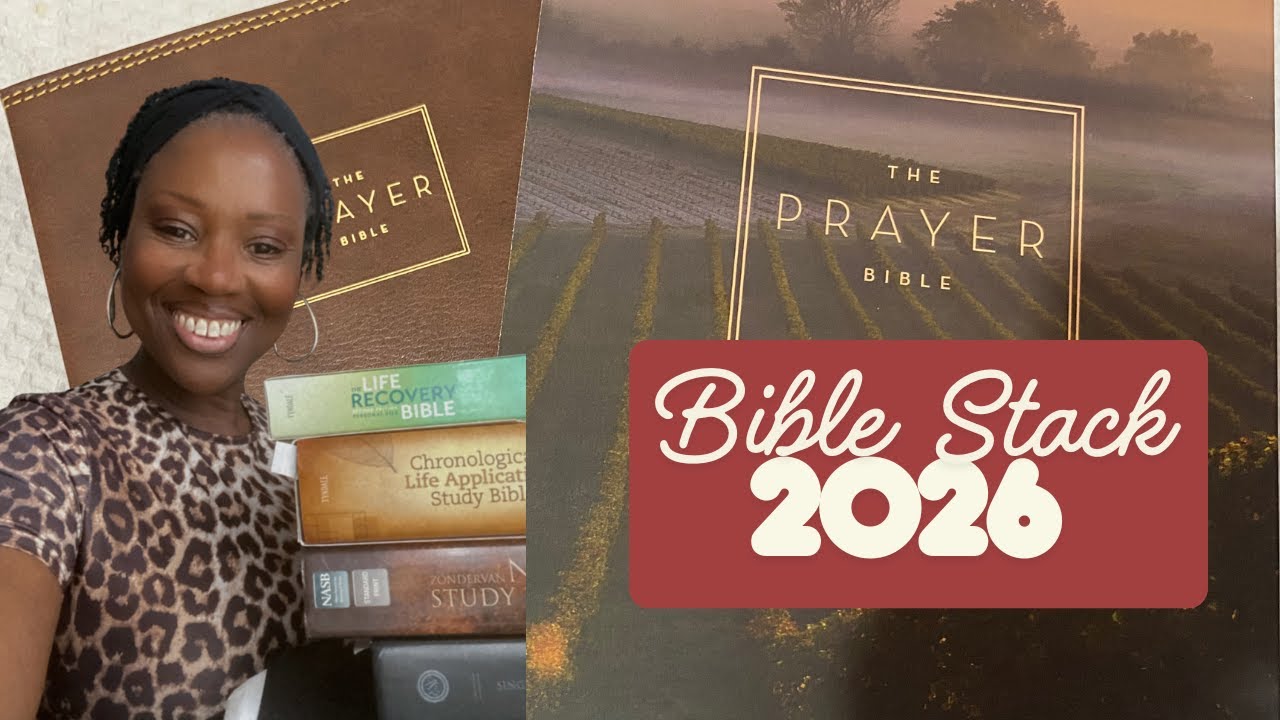 Организация изучения Библии в 2026 году | Библии, которые я буду использовать. 