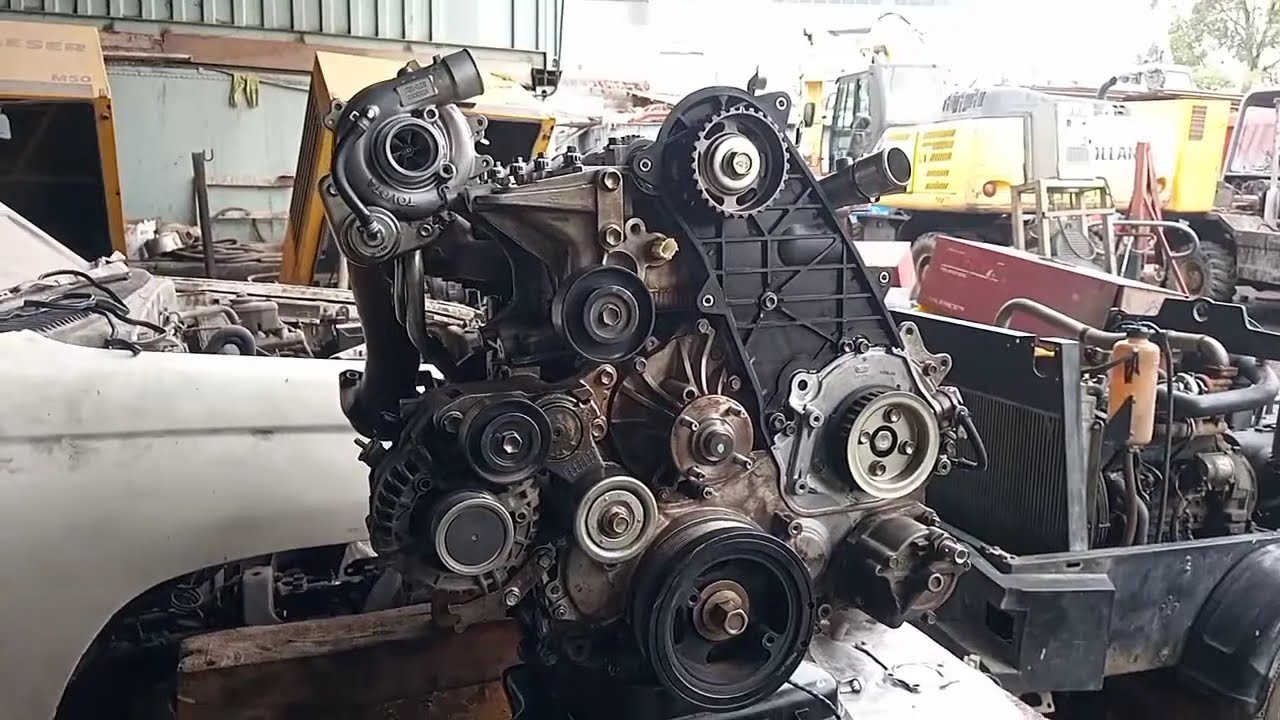 toyota D4D 2KD ሞተር እድሳት ክፍል 4