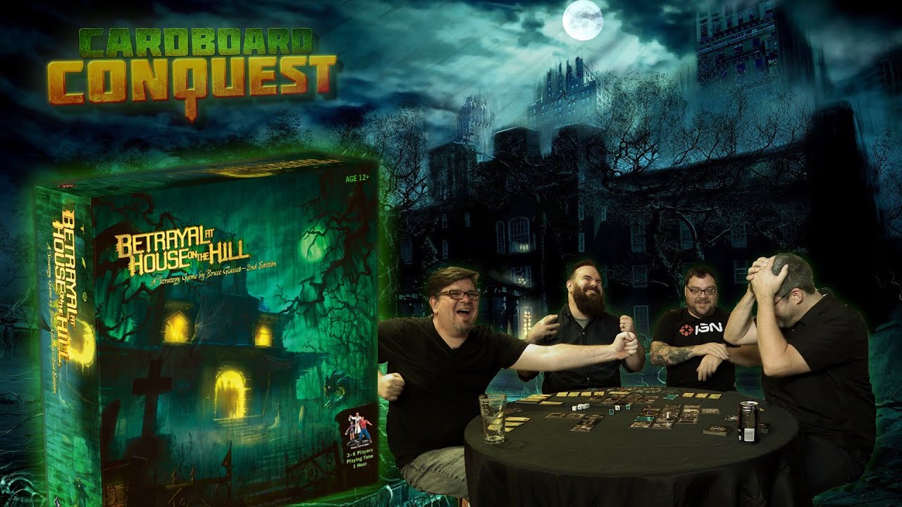 Cardboard Conquest - Full Playthrough of Betrayal at House on the Hill