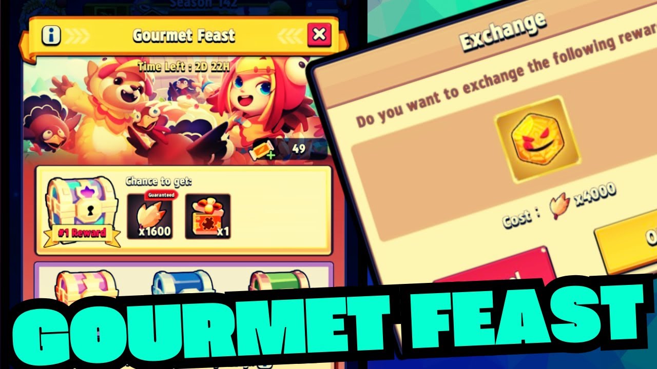 ARCHERO: I DO NOT INVEST GOURMET FEAST! MY RESULT!