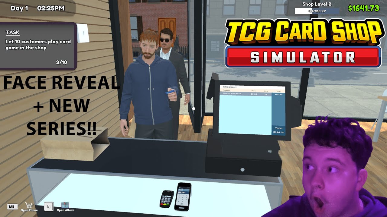 [TCG Card Shop Simulator] - New series + Face reveal 🃏