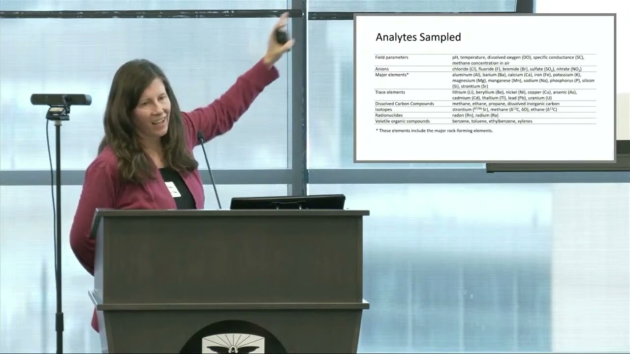 An Analysis of Water Quality in the Oldest Hydrocarbon Basin in the USA, Jennifer Baka, PhD