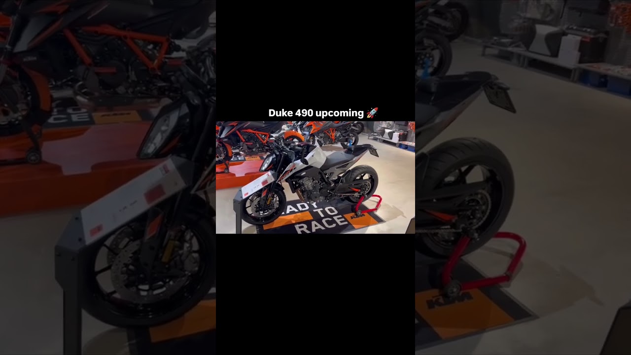 NEW KTM Duke 490 Coming Soon? 