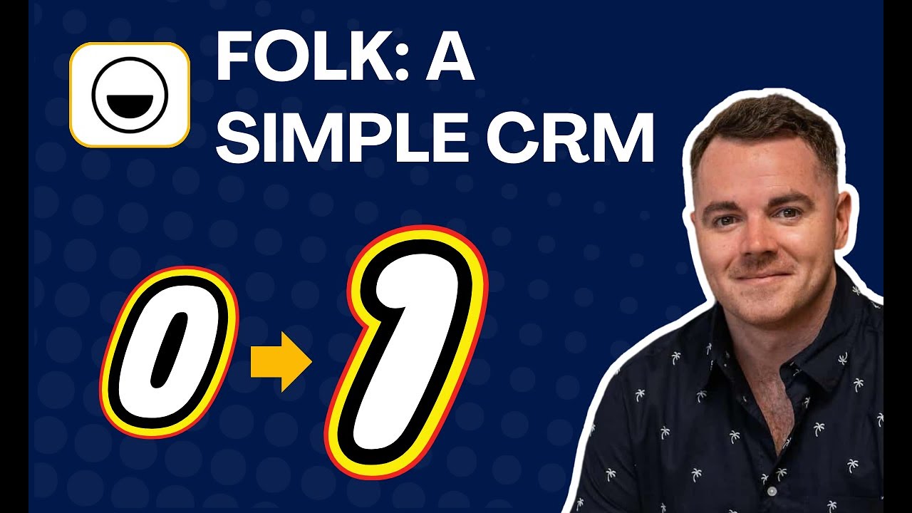 How To Set Up Your First CRM In 10 Minutes! (Folk CRM Tutorial)