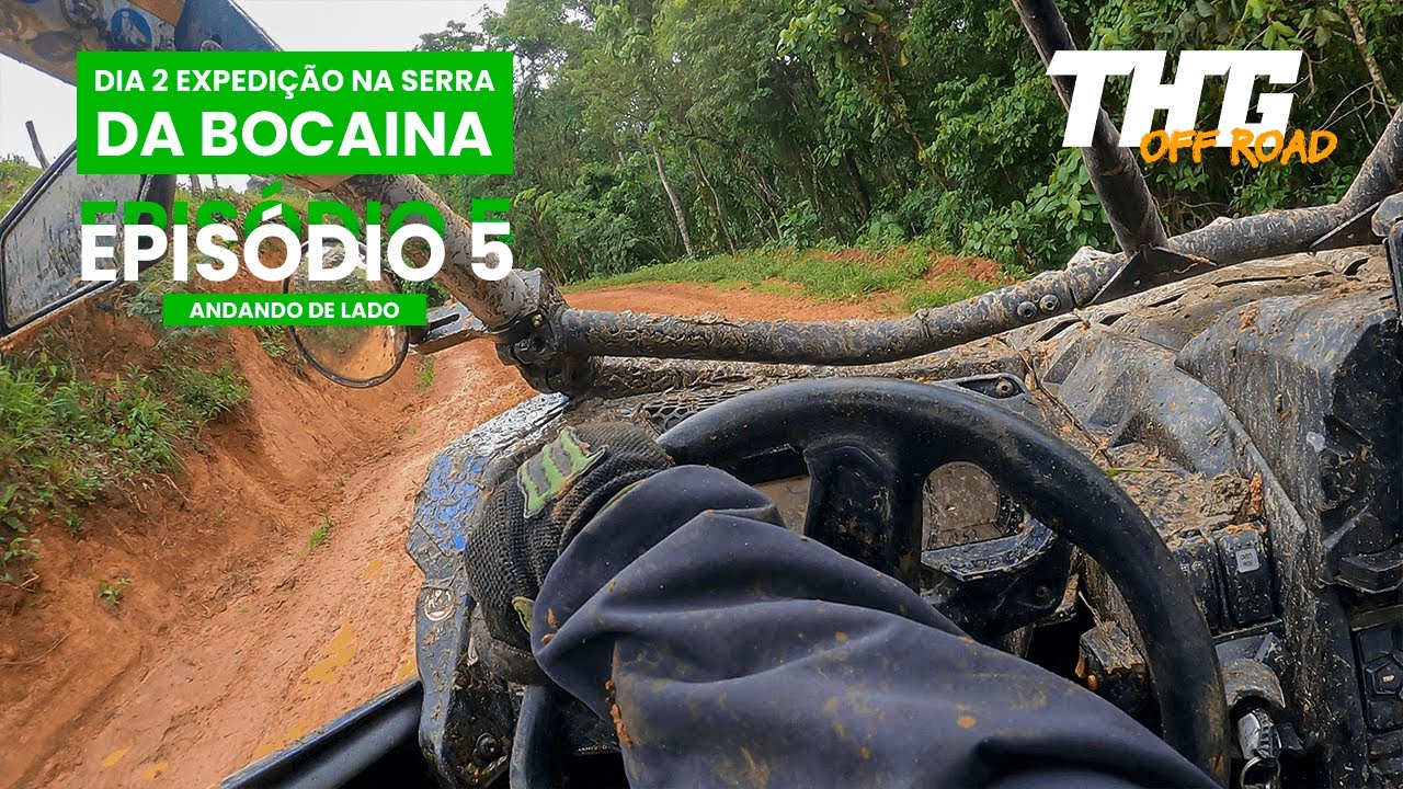 UTV Maverick X3 XRS Andando de Lado no 2&deg;Dia de Expedi&ccedil;&atilde;o Serra da Bocaina Epis&oacute;dio #005