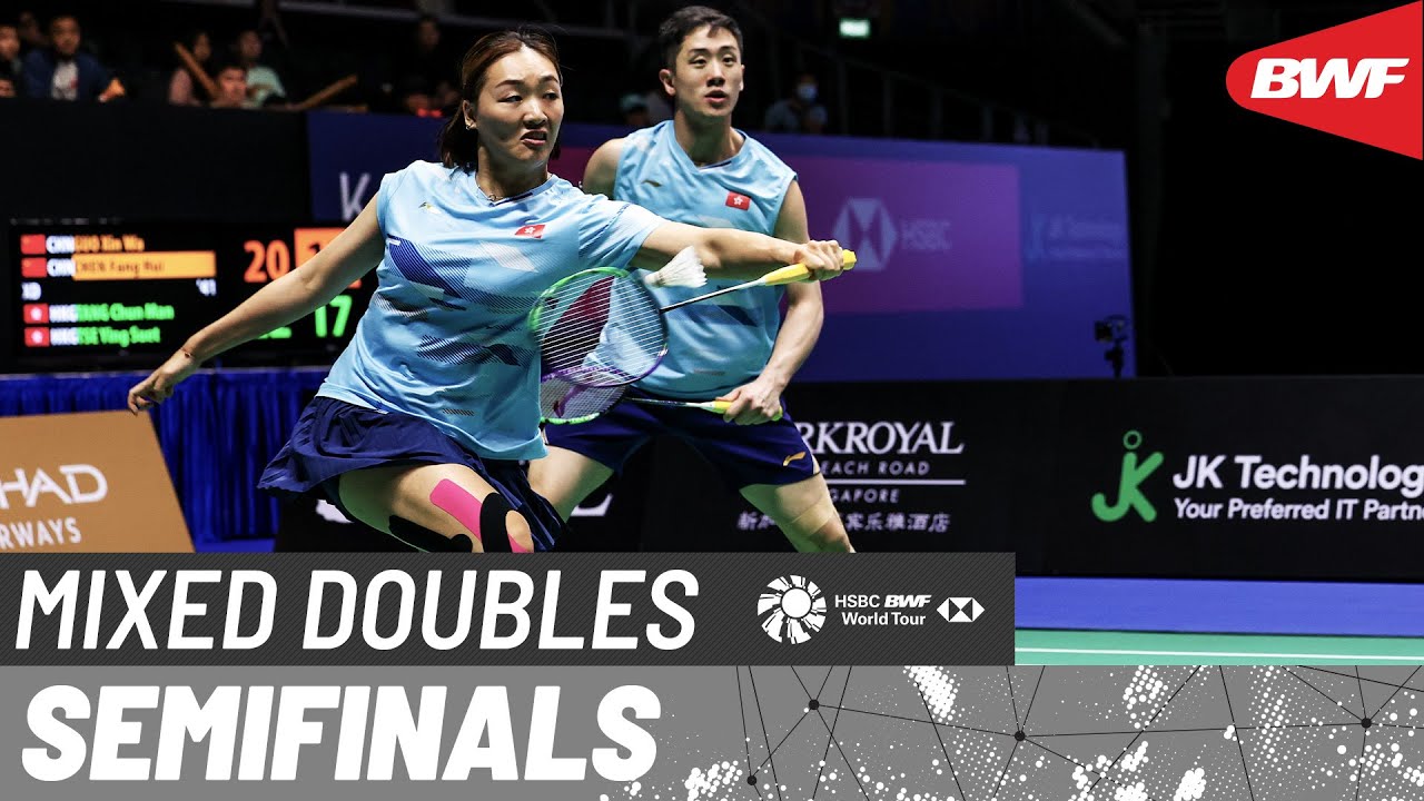 KFF Singapore Badminton Open 2025 | Guo/Chen (CHN) [4] vs. Tang/Tse (HKG) [2] | SF