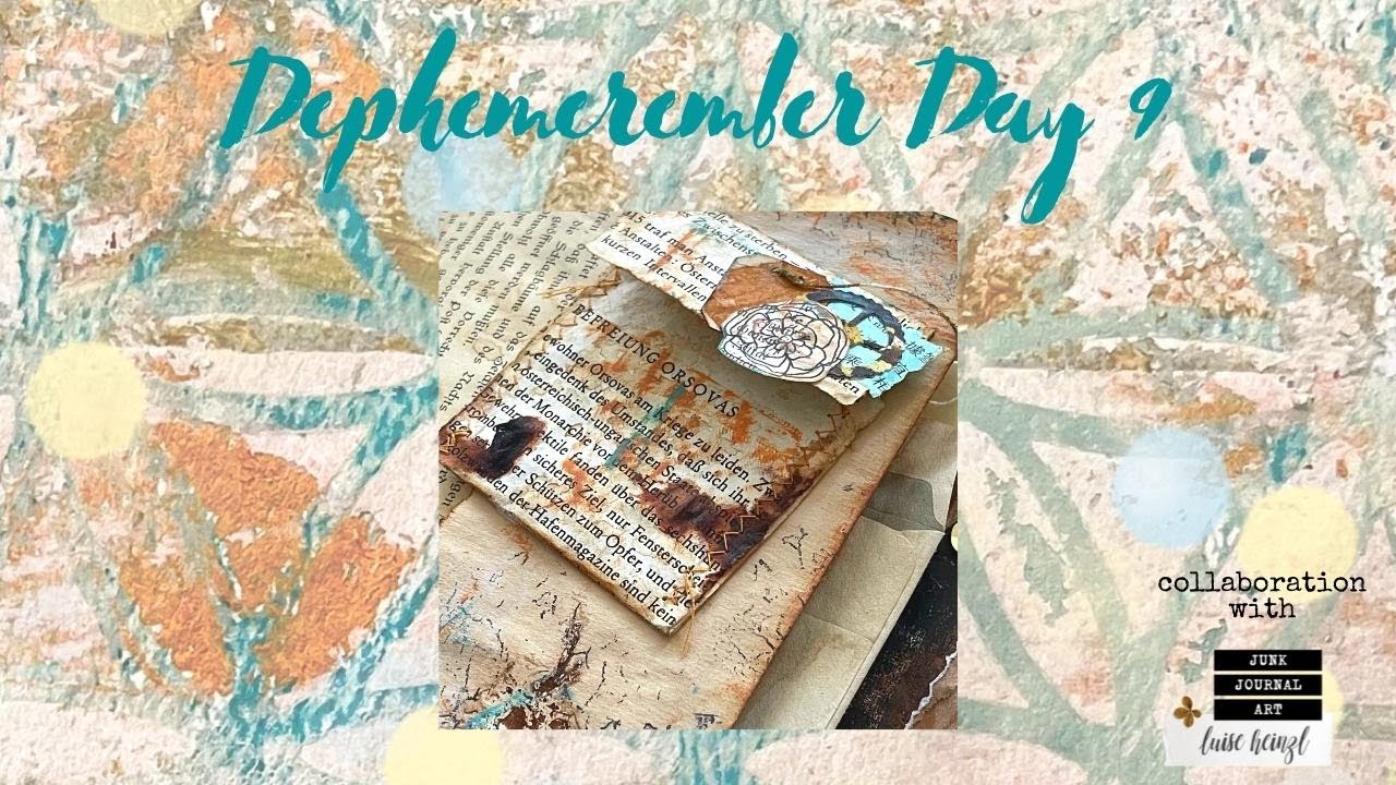 Tea/Envelope/Dec 9/DEPHEMEREMBER/December Daily 2021/Collaboration with Luise Heinzl