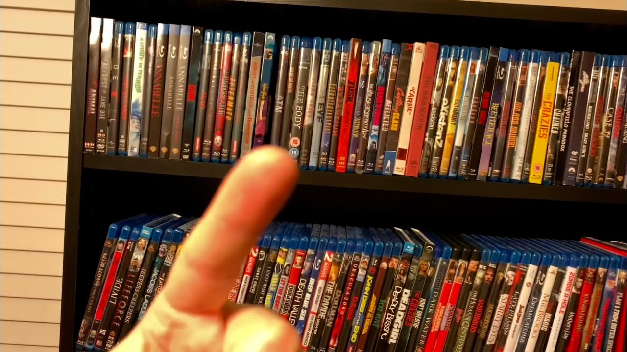 57 Horror Blu-Rays! Random Horror Blu-Ray Shelf #1 (2021)