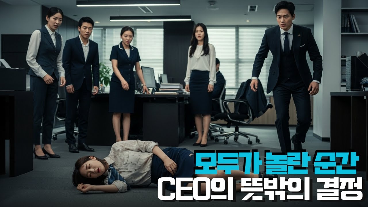 가난한 여직원, 직장에서 쓰러지다… CEO가 그녀의 가방을 확인했을 때, 그는 완전히 충격받았다!
