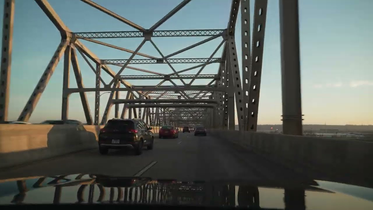 Peoria to Chicago I-74/I-55/I-294/I-90 Highways (No Talk, No Music) 4K POV ASMR PART 1/4