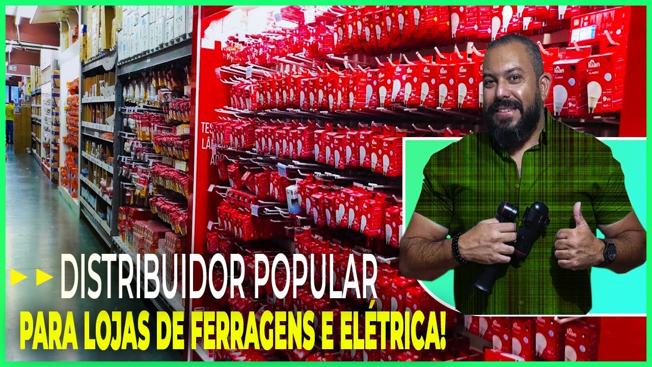 FERRAGENS E ELÉTRICA NO ATACADO (PRODUTOS BARATOS!) CASA DO LOJISTA PARI #559