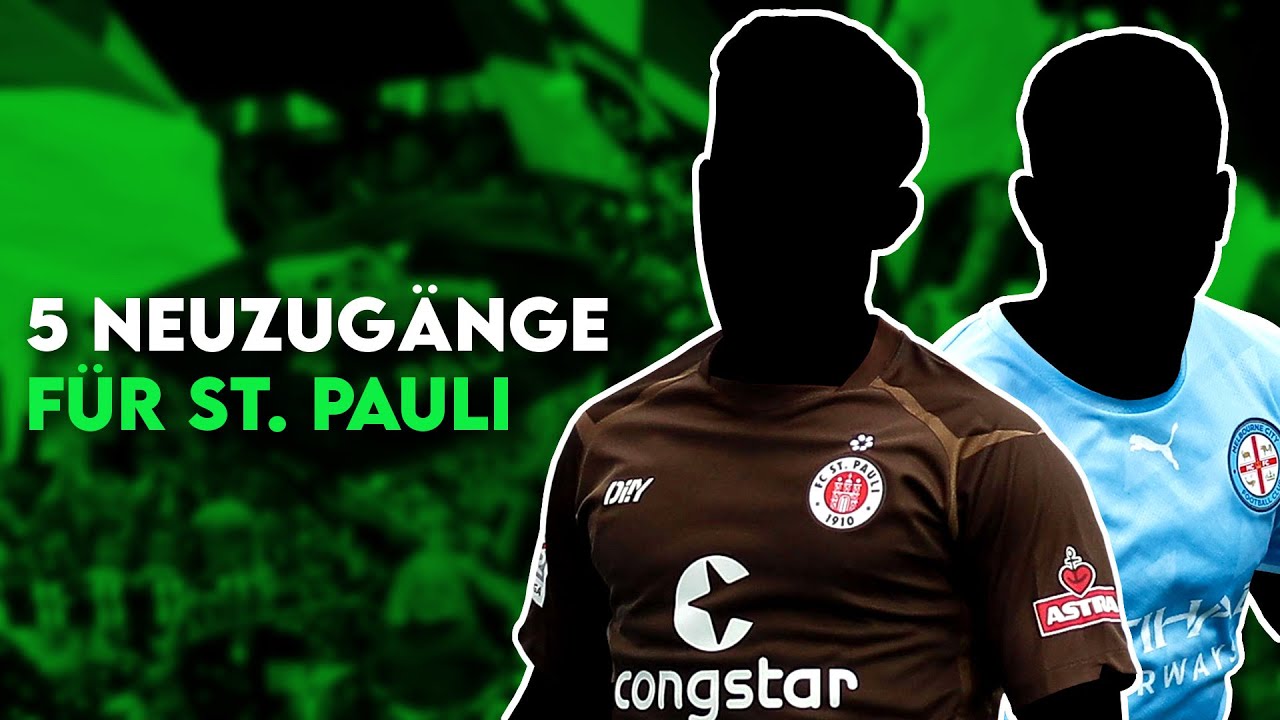 FC St. Pauli: 5 Transfers f&uuml;r den Aufstiegskampf um die Bundesliga!