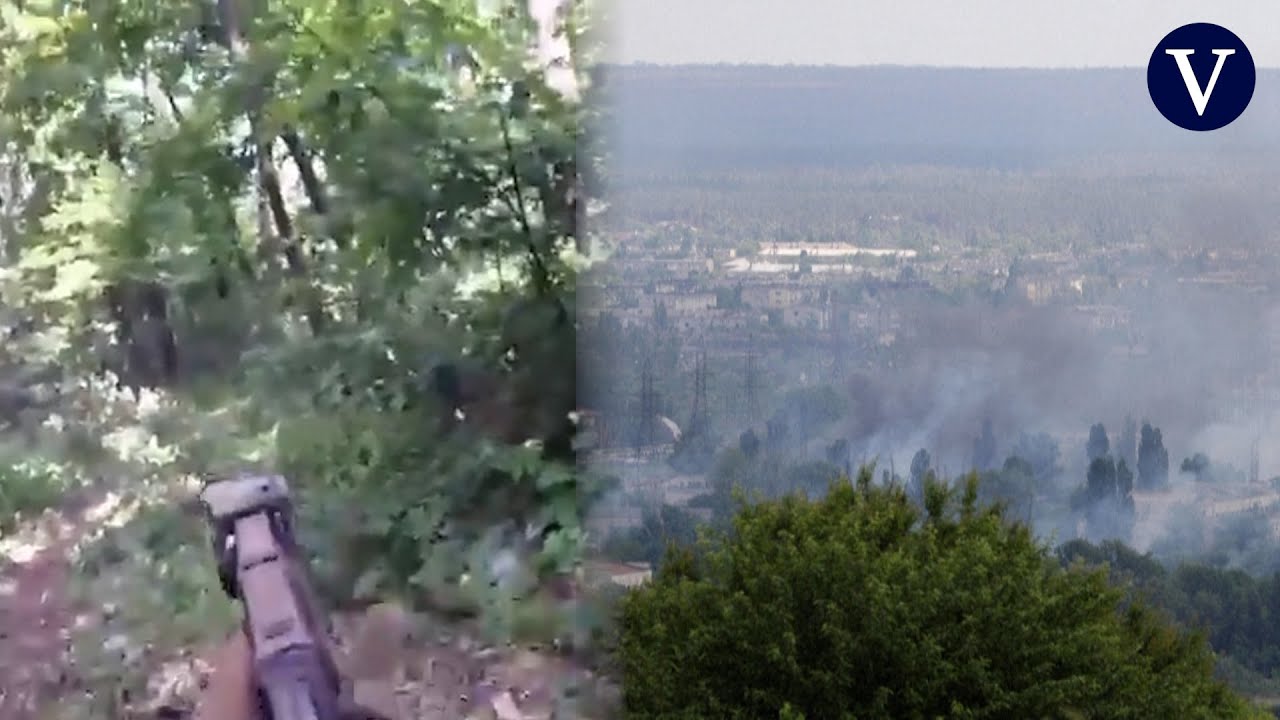 Combate en primera persona de las fuerzas de élite rusas cerca de Severodonetsk