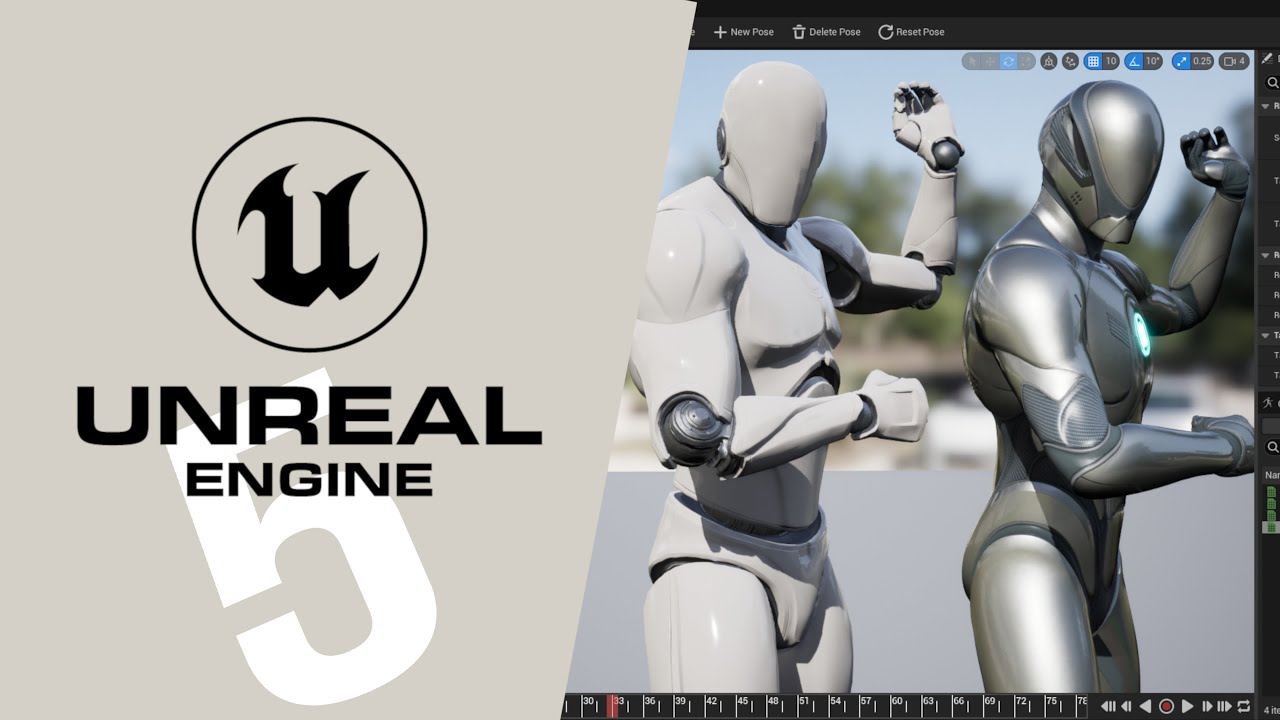 UE4 Marketplace Animation Packs in UnrealEngine 5 (IK Retargeter)