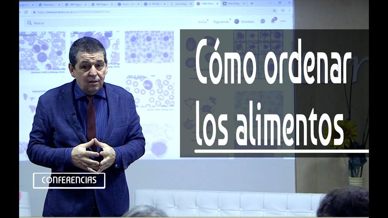 Cómo ordenar los alimentos