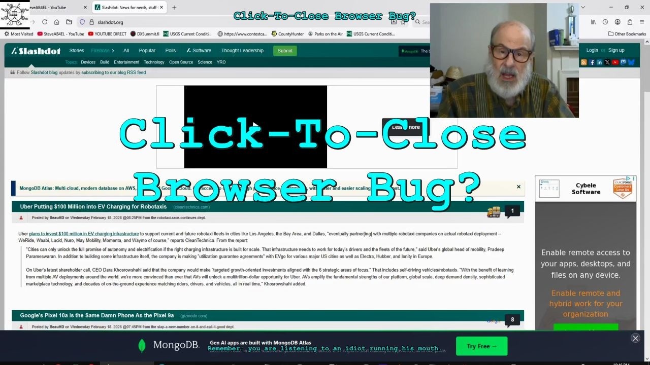 Click-To-Close Browser Bug?