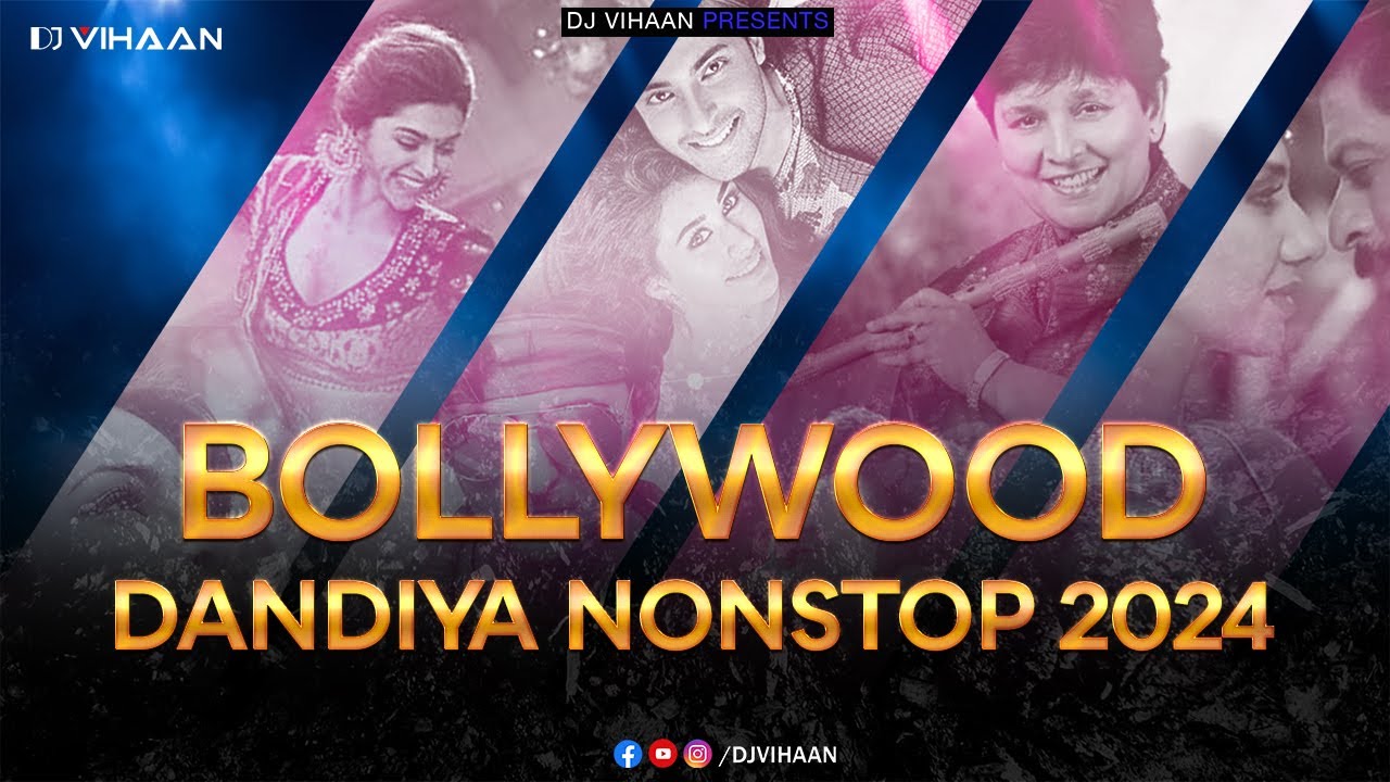 Bollywood Dandiya Nonstop 2024 | Garba | Dandiya DJ Song | Gujrati Mix | Dj Vihaan