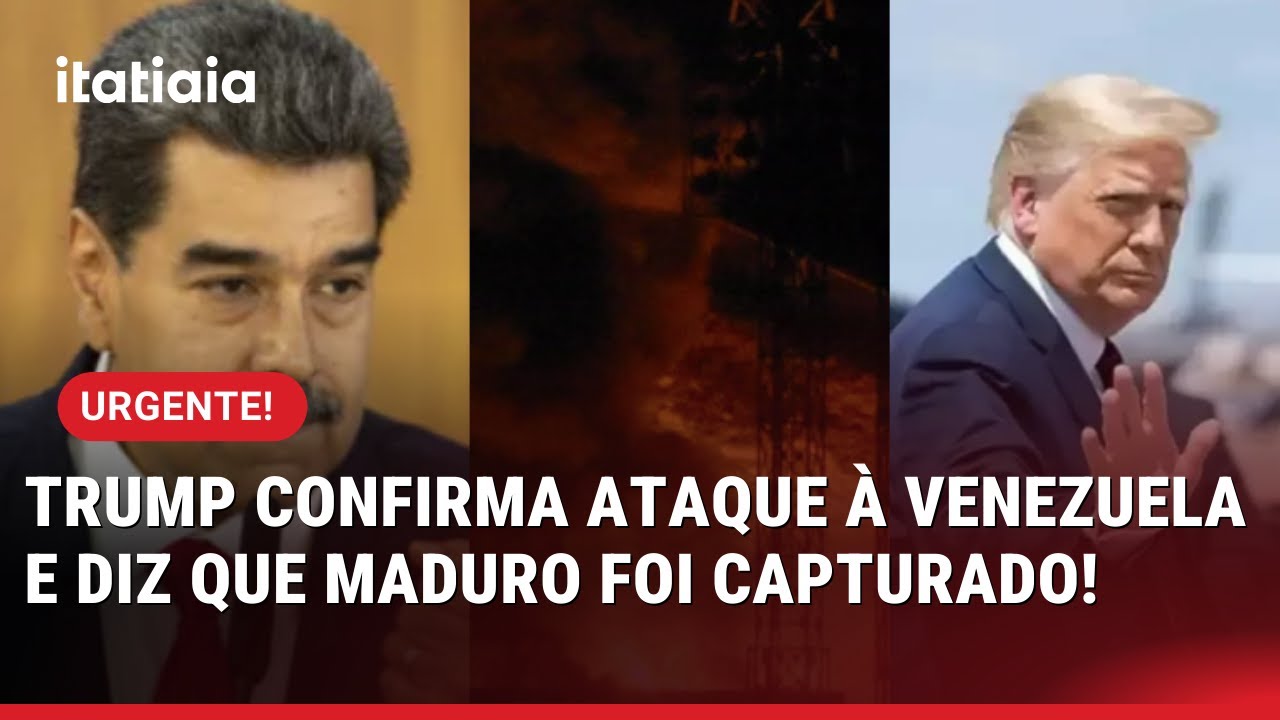 CRISE VENEZUELA: TRUMP CONFIRMA ATAQUE À VENEZUELA E DIZ QUE MADURO FOI CAPTURADO! ENTENDA