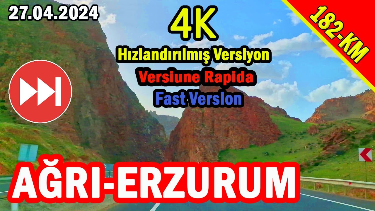 Ağrı-Erzurum | Hızlı Versiyon (Türkiye Turu - Video #43)