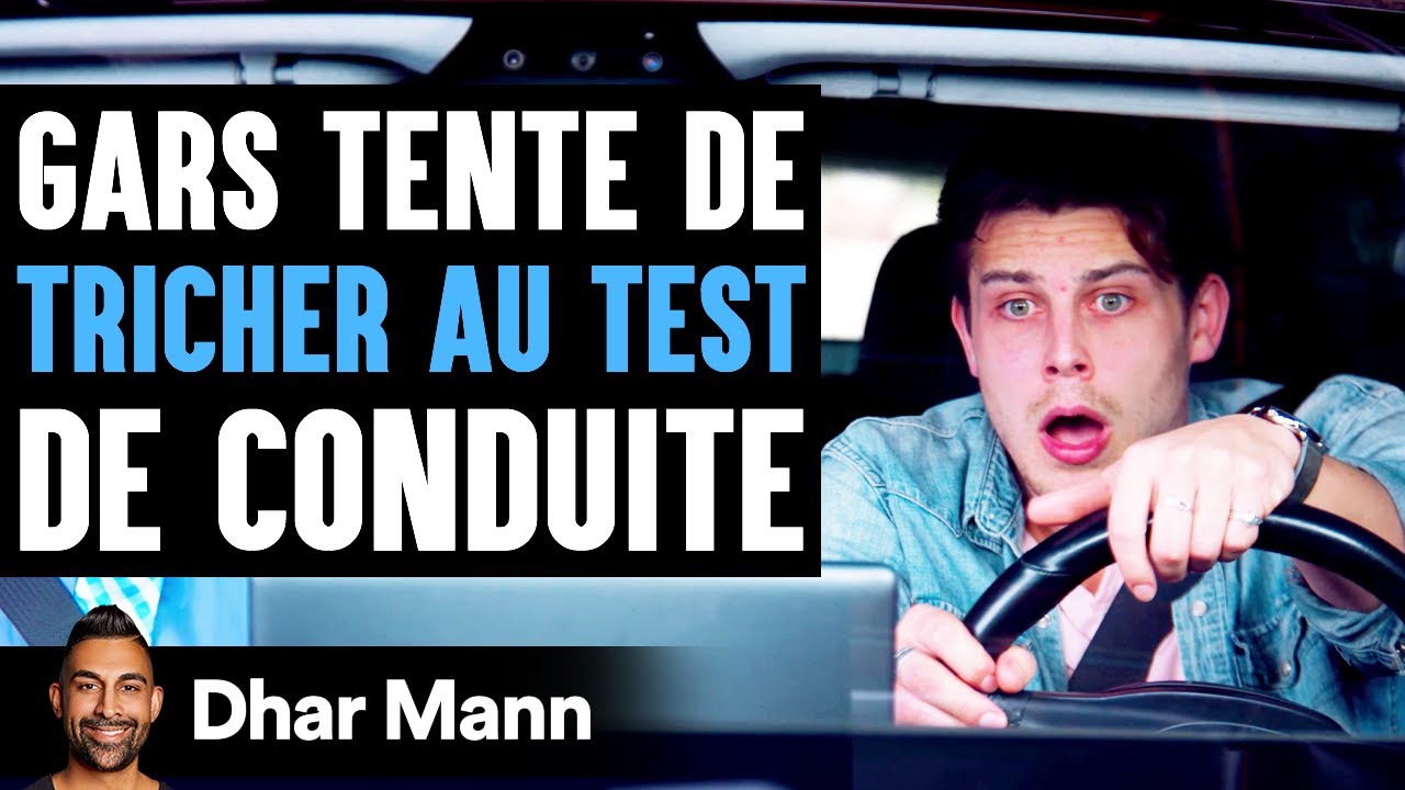 Gars Tente De TRICHER AU TEST De Conduite | Dhar Mann