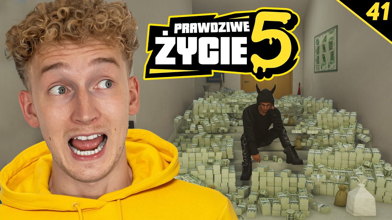 GTA V PRAWDZIWE ŻYCIE #41 PIĘĆ MILIONÓW w JEDEN DZIEŃ! 🤑 [S5]