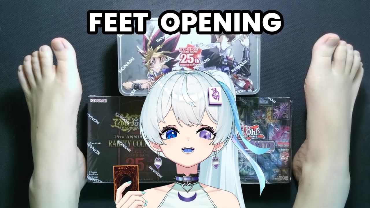 FEET Opening Yu-Gi-Oh! Unboxing