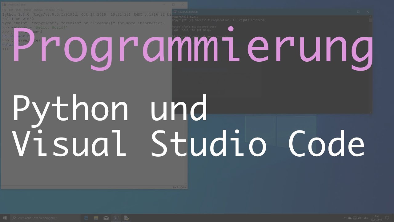 Visual Studio Code für die Python-Programmierung einrichten