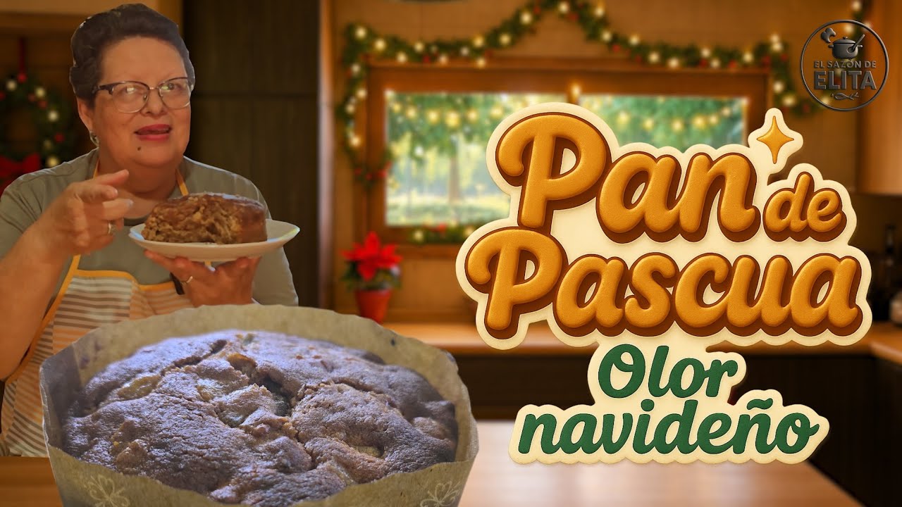 🎅 PAN DE PASCUA casero ✨ nueces + frutas | homemade Christmas cake