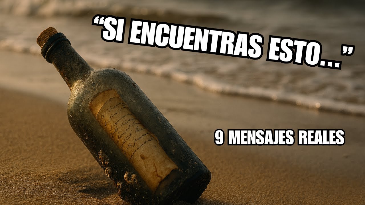 9 mensajes en botellas más perturbadores hallados en el mar | Historias reales