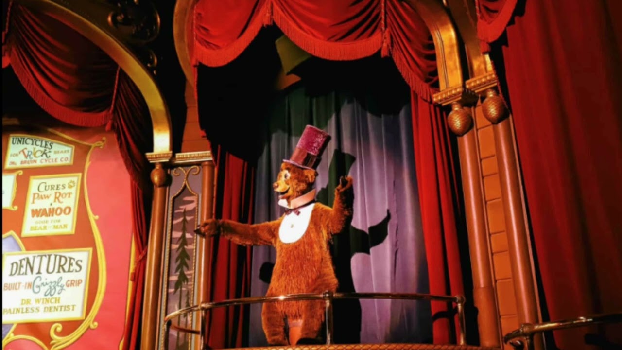 Country Bear Jamboree - The Bear Band Serenade - Henry’s vocals