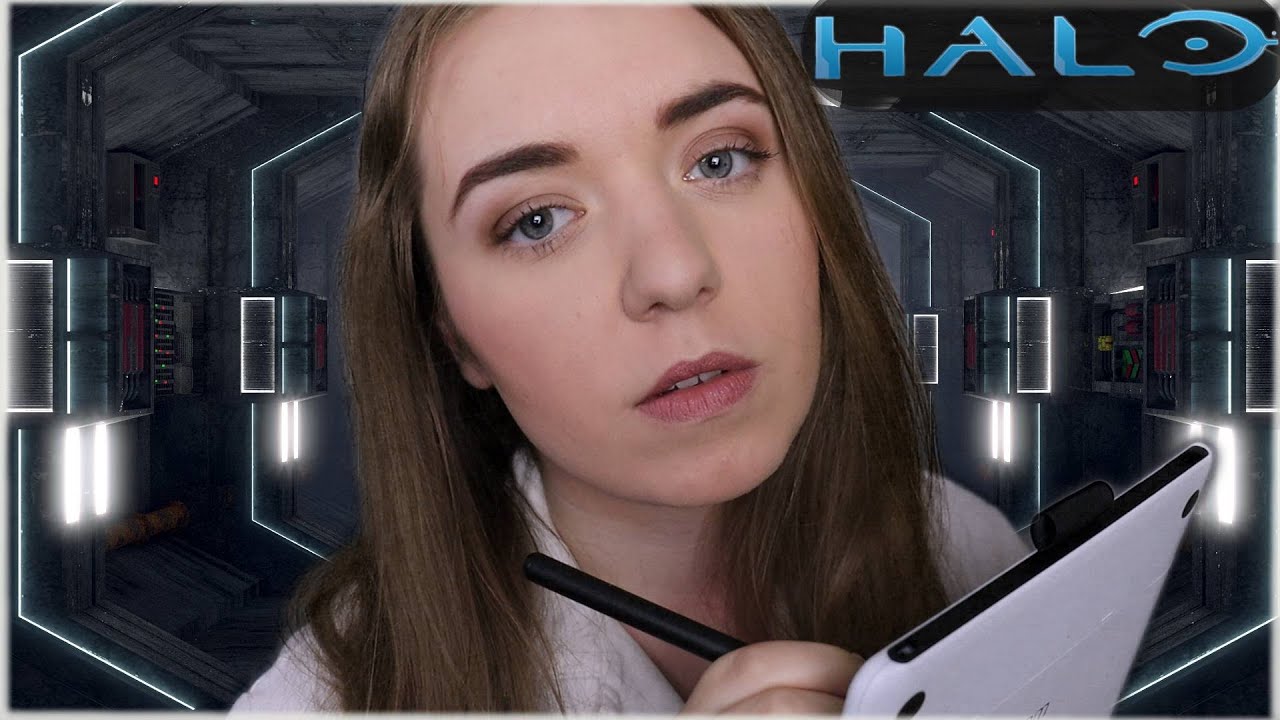 Примерка брони ASMR Halo | Измерение, успокоение, визуальные тесты и многое другое!